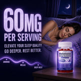 Youggle Melatonin Gummies bottle with blueberry lavender flavour