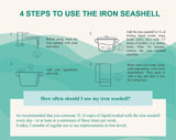 YOUIN Iron Seashell being used in boiling water