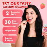 Youlikee Calcium Citrate Gummies 1200mg back view packaging