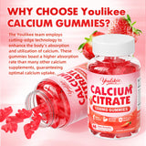 Youlikee Calcium Citrate Gummies 1200mg in a hand