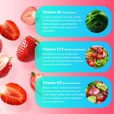 Youlikee GABA Gummies natural strawberry flavour