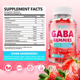 Youlikee GABA Gummies nutritional information on packaging