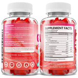 Youlikee GABA Gummies strawberry flavour gummies close-up