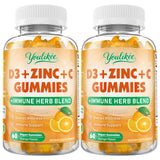 Youlikee Gummies showing vegan and sugar-free labels