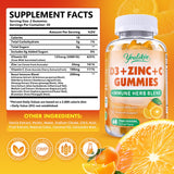 Youlikee Gummies with natural orange flavour