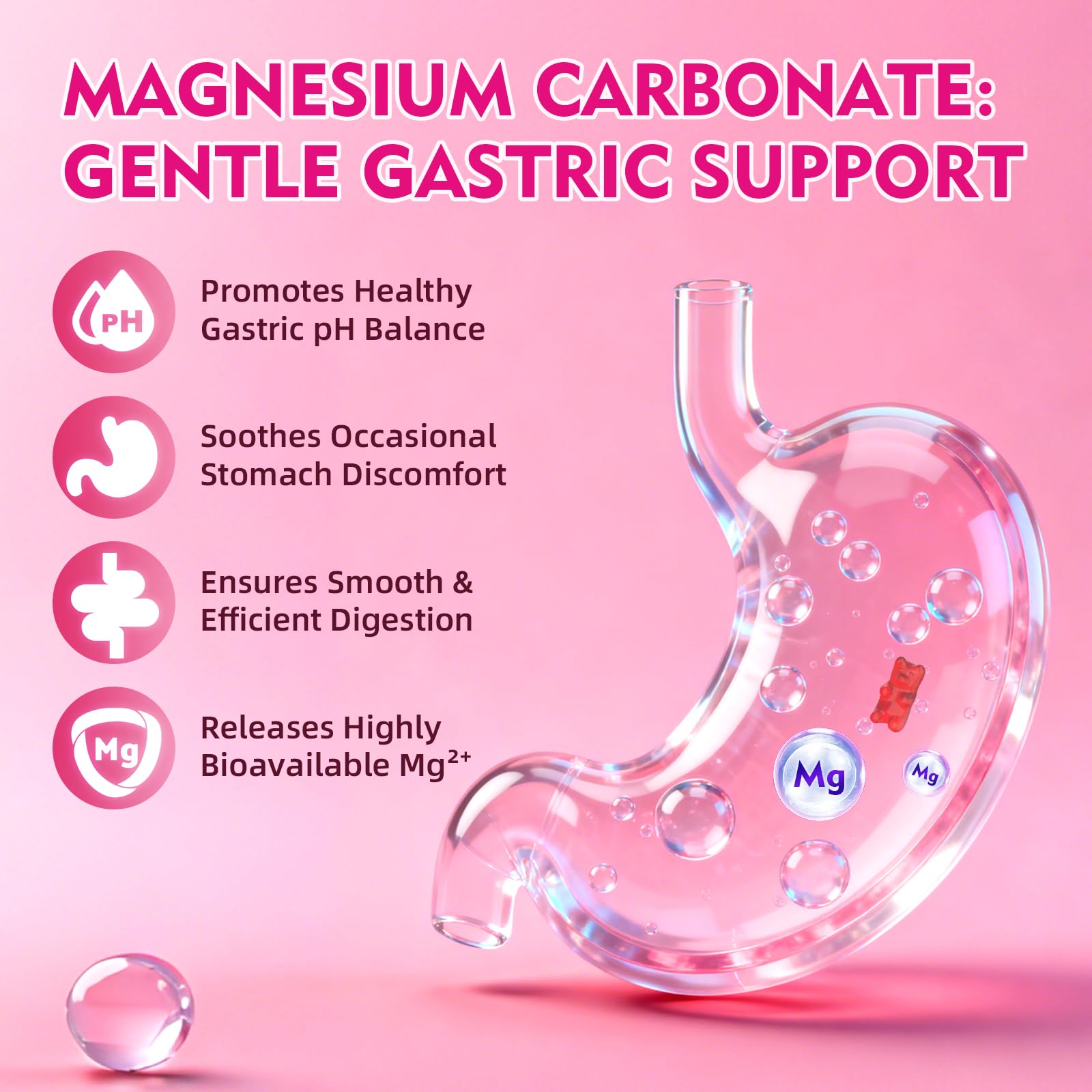 Youlikee Magnesium Gummies in a hand