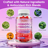 Youlikee Probiotic + Prebiotic Gummies natural mixed berry flavour