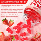 Youlikee Vegan Omega 3 Gummies on a wooden table