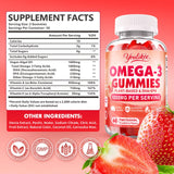 Youlikee Vegan Omega 3 supplement side view showing ingredients list