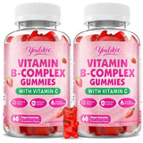 Youlikee Vitamin B-Complex Gummies front view with packaging