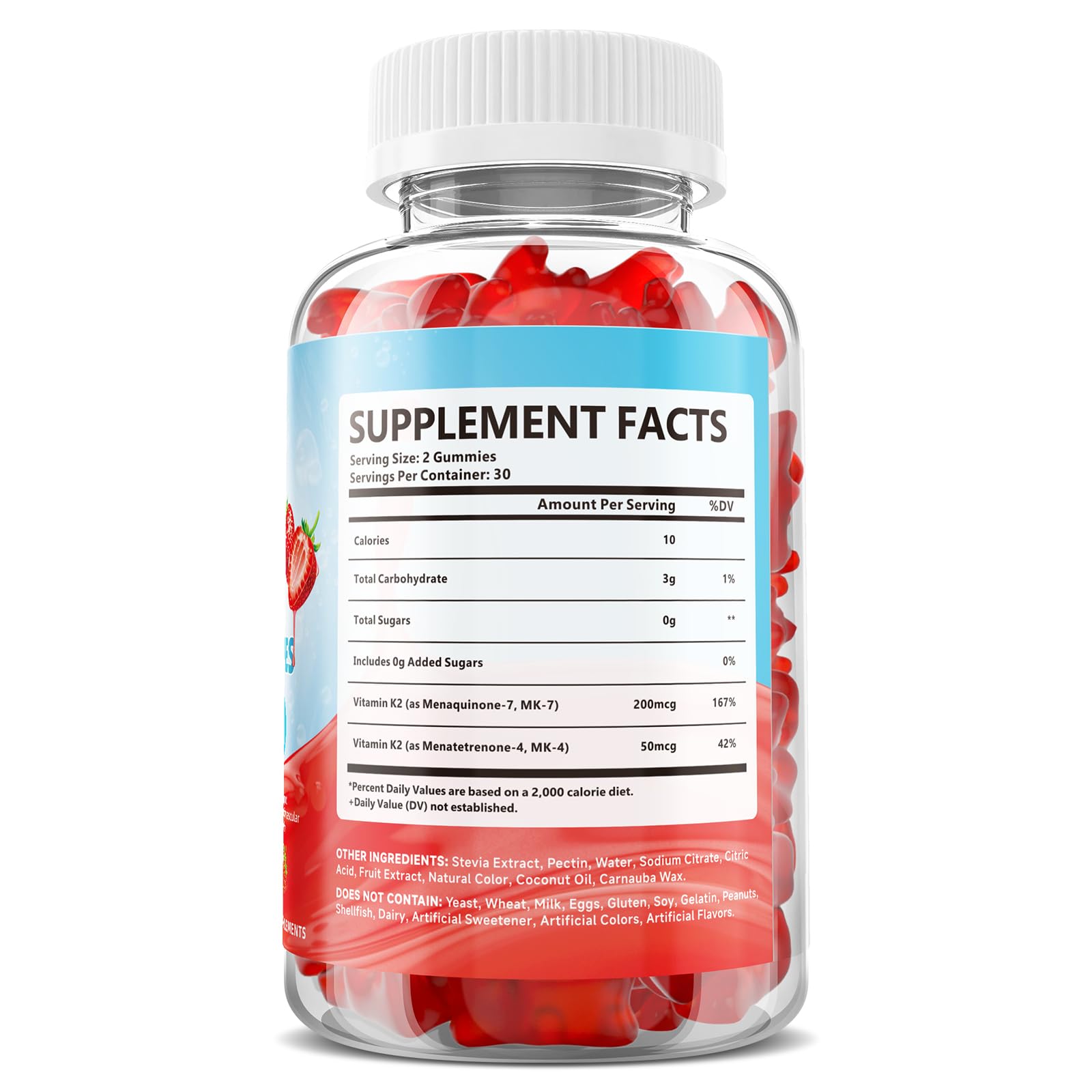 Youlikee Vitamin K2 Gummies 60 count bottle