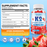 Youlikee Vitamin K2 Gummies bottle side view