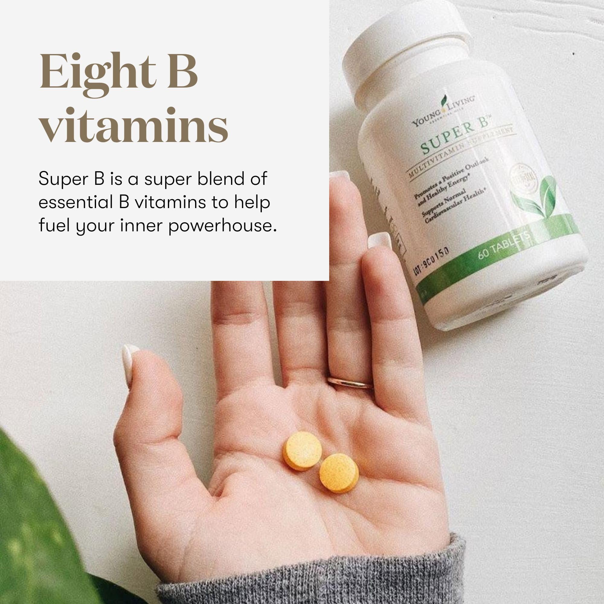 Young Living Super B Multivitamin Supplement ingredients list