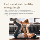 Young Living Super B Multivitamin Supplement on a kitchen counter