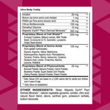 Youngevity All-In-One Supplement back view showing ingredients