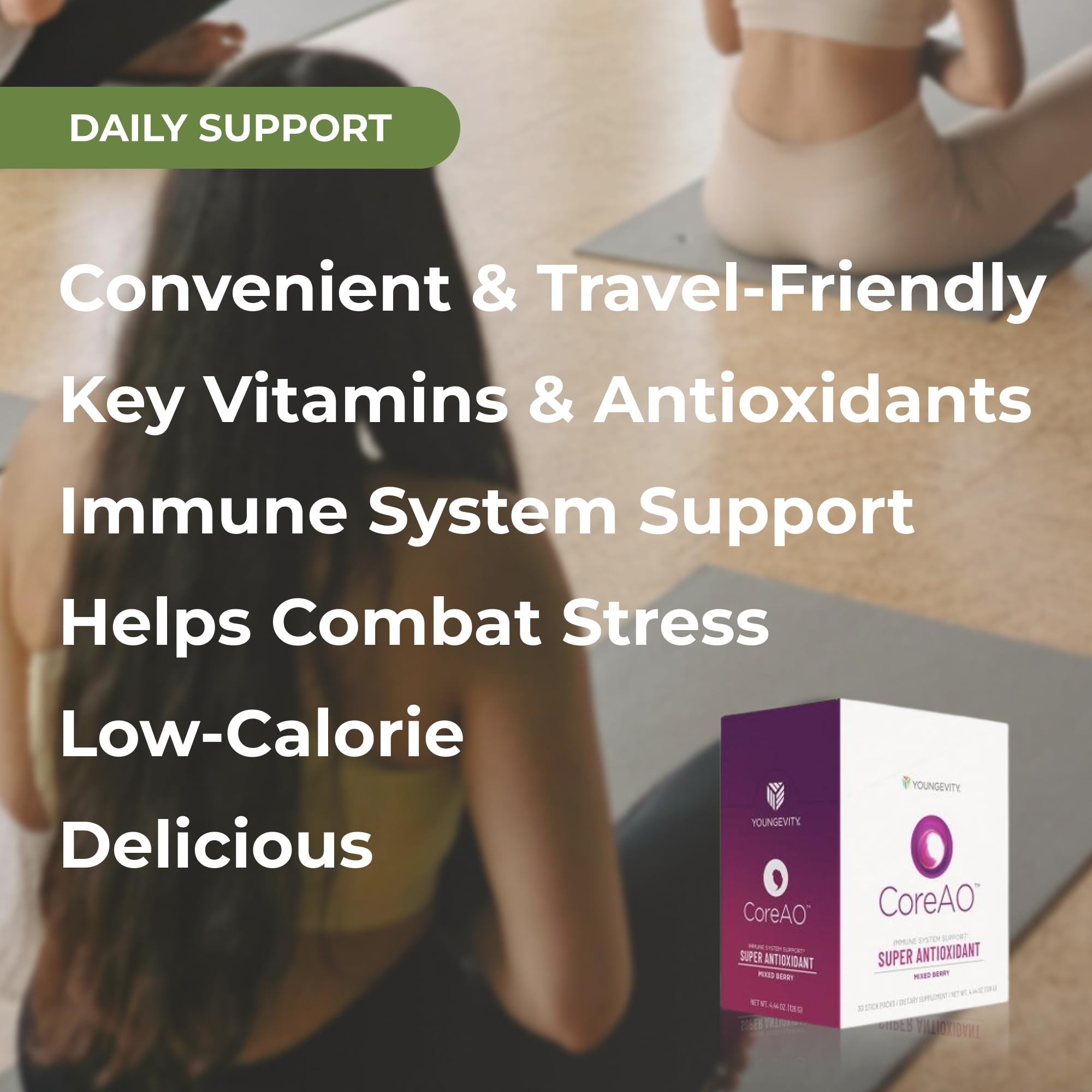 Youngevity Berry Flavoured Antioxidant Supplement nutritional information