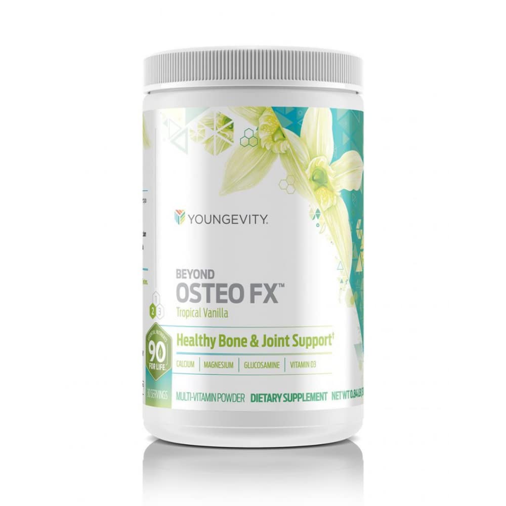 Youngevity Beyond Osteo FX Powder front view with packaging