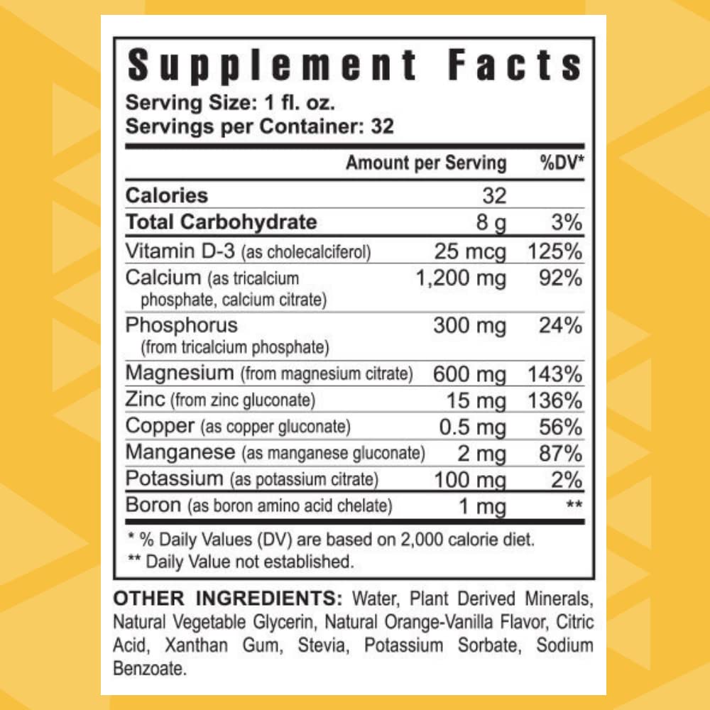 Youngevity CAL Toddy Calcium Supplement 1220g side view