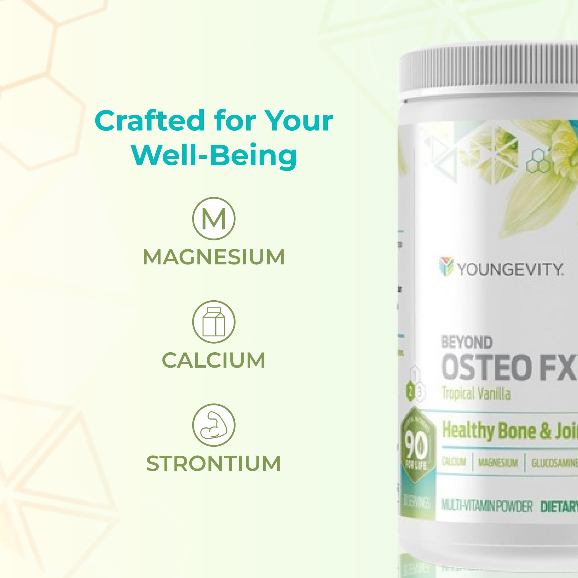 Youngevity Calcium Magnesium Zinc D3 Supplement ingredients list