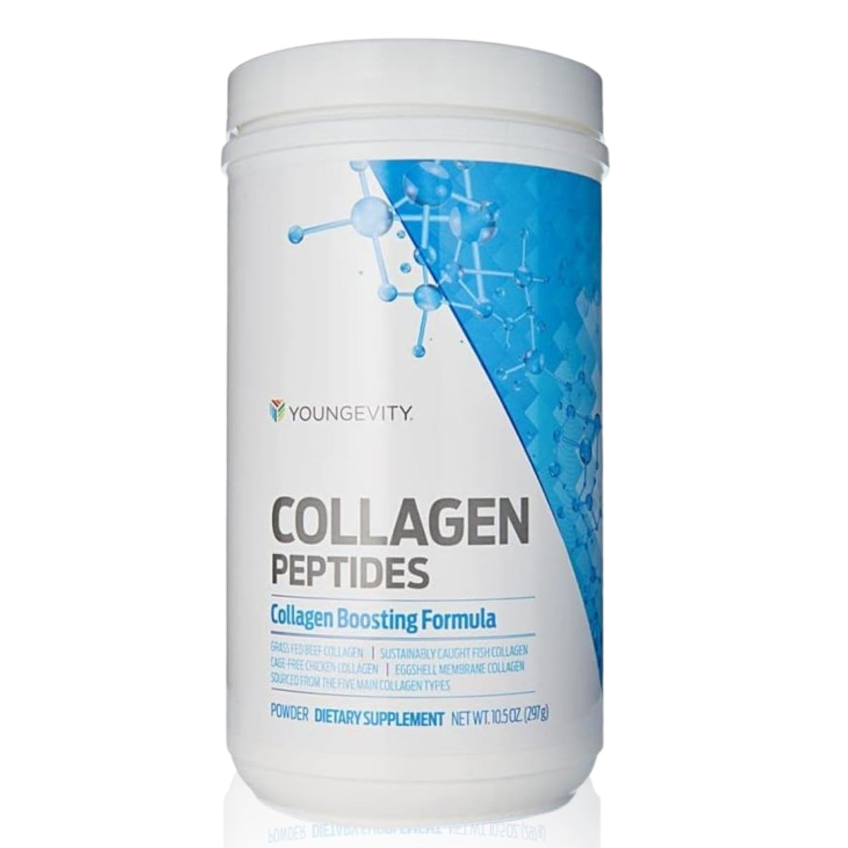 Youngevity Collagen Peptides Powder 407g front view