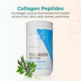 Youngevity Collagen Peptides Powder 407g side view