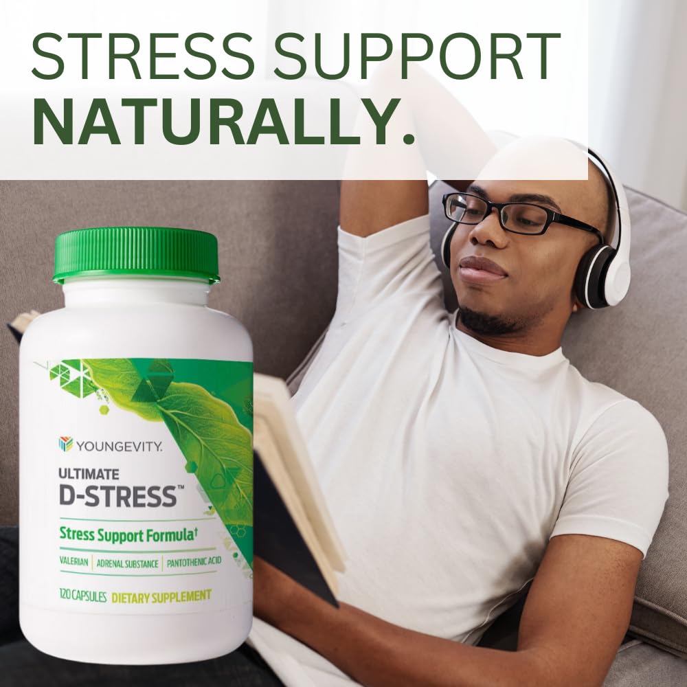 Youngevity Comprehensive Stress Support Formula capsule close-up