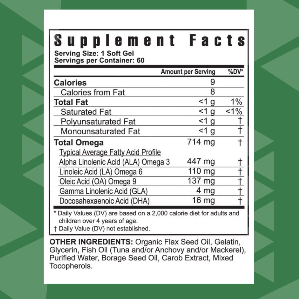 Youngevity Essential Fatty Acids 170g side view