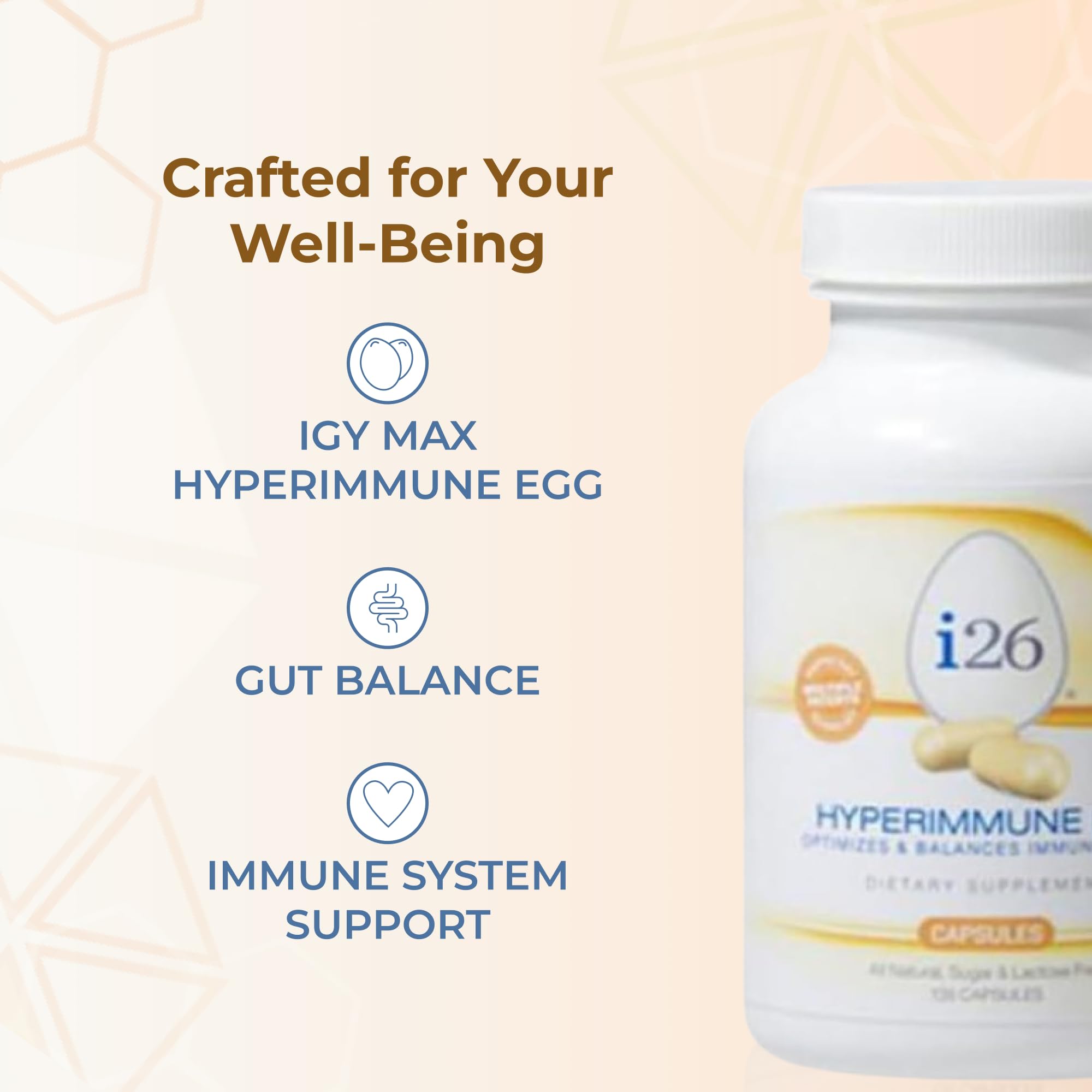 Youngevity i26 daily wellness Support Supplement 57g capsule close-up