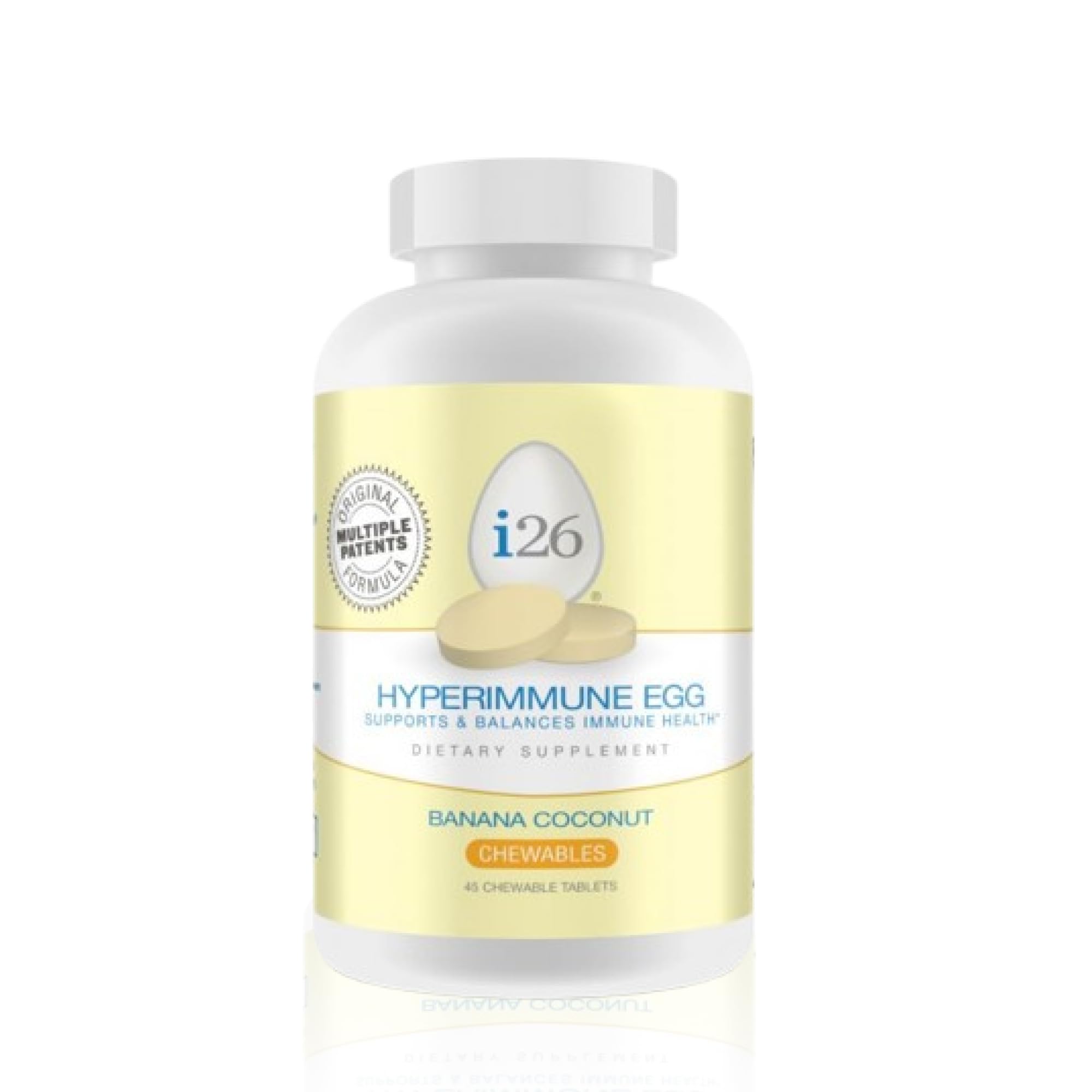 Youngevity i26 Hyperimmune Egg Chewables 170g front view