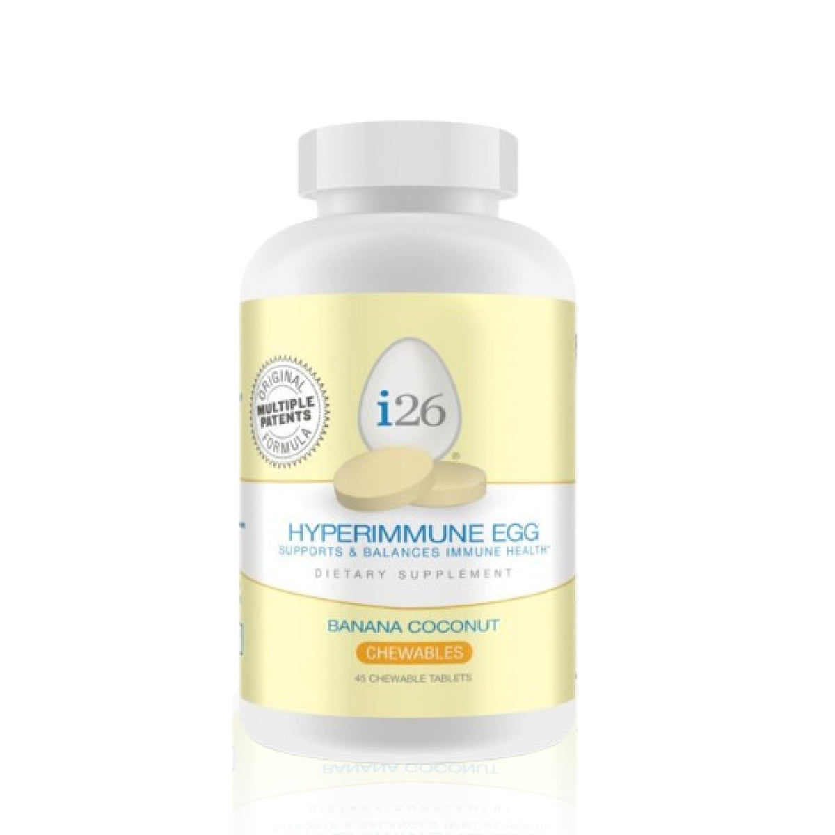 Youngevity i26 Hyperimmune Egg Chewables 170g front view