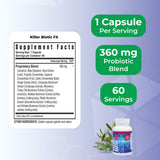 Youngevity Killer Biotic FX top view showing serving size
