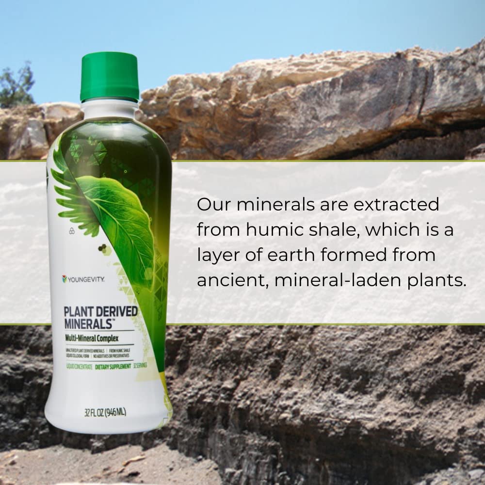 Youngevity Liquid Trace Minerals label close-up