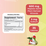 Youngevity Plant Derived Minerals Strawberry Kiwi liquid in a glass
