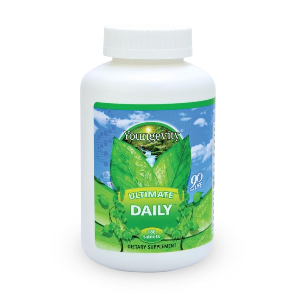 Youngevity Ultimate Daily Tablets front view with packaging