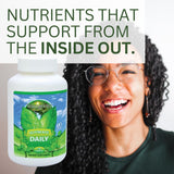 Youngevity Ultimate Daily Tablets opened bottle with tablets visible