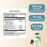 Youngevity Ultimate Enzymes 57g side view