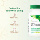Youngevity Ultimate Selenium 54g back view with supplement facts