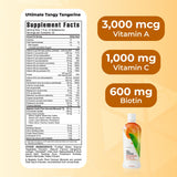 Youngevity Ultimate Tangy Tangerine 32 Oz liquid supplement side view