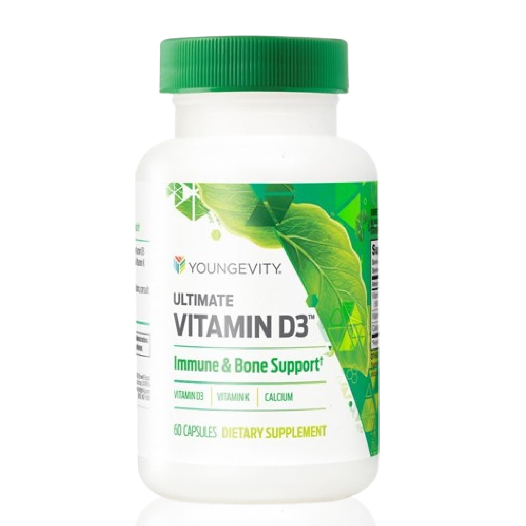 Youngevity Vitamin D3 & K2 Combination 5000 IU front view