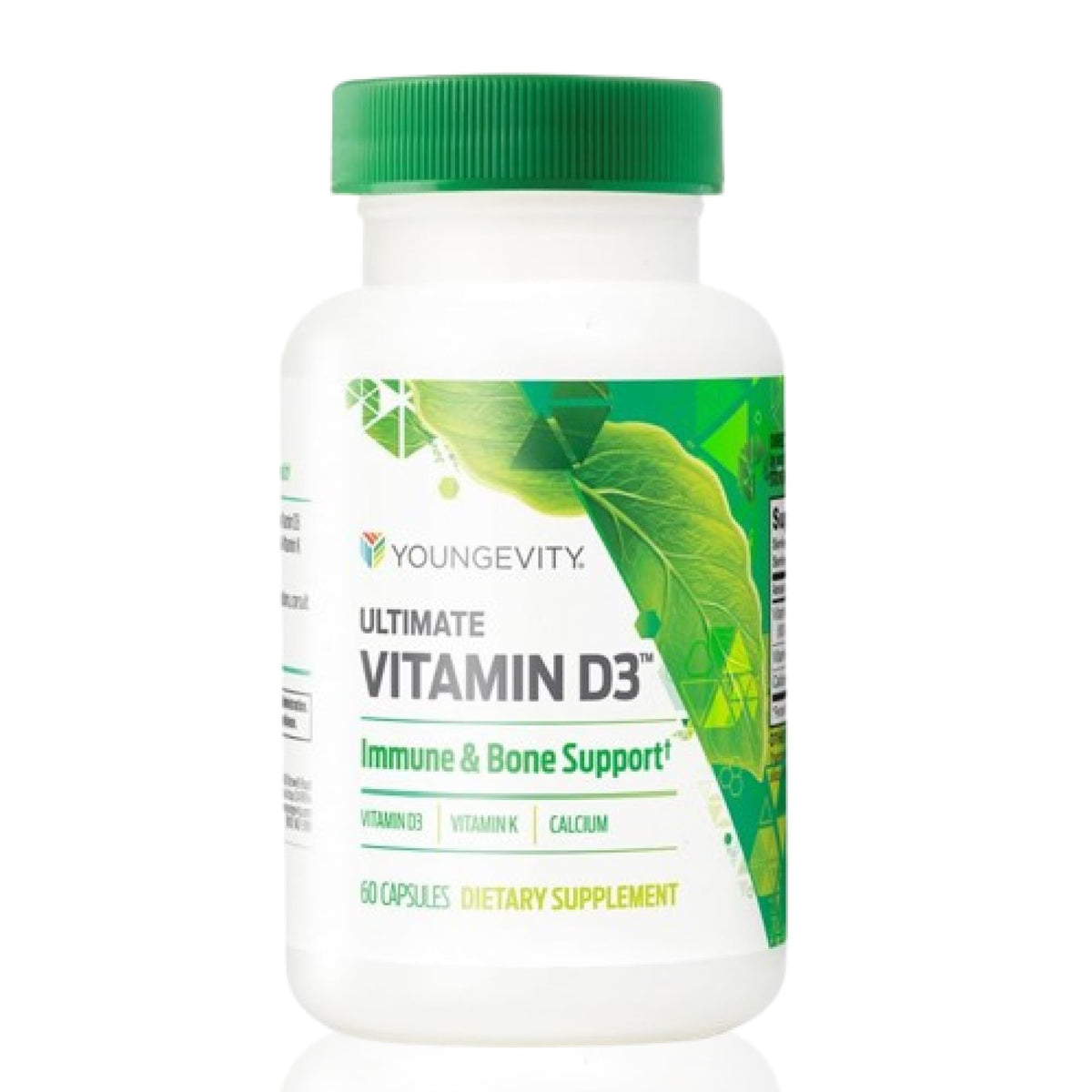 Youngevity Vitamin D3 & K2 Combination 5000 IU front view