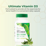 Youngevity Vitamin D3 & K2 Combination 5000 IU side view
