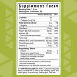 Youngevity Zradical 1120g back view with ingredient list