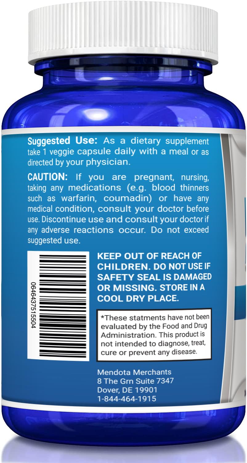YounGlo Research Vitamin K2 MK-7 capsules lifestyle image with supplements