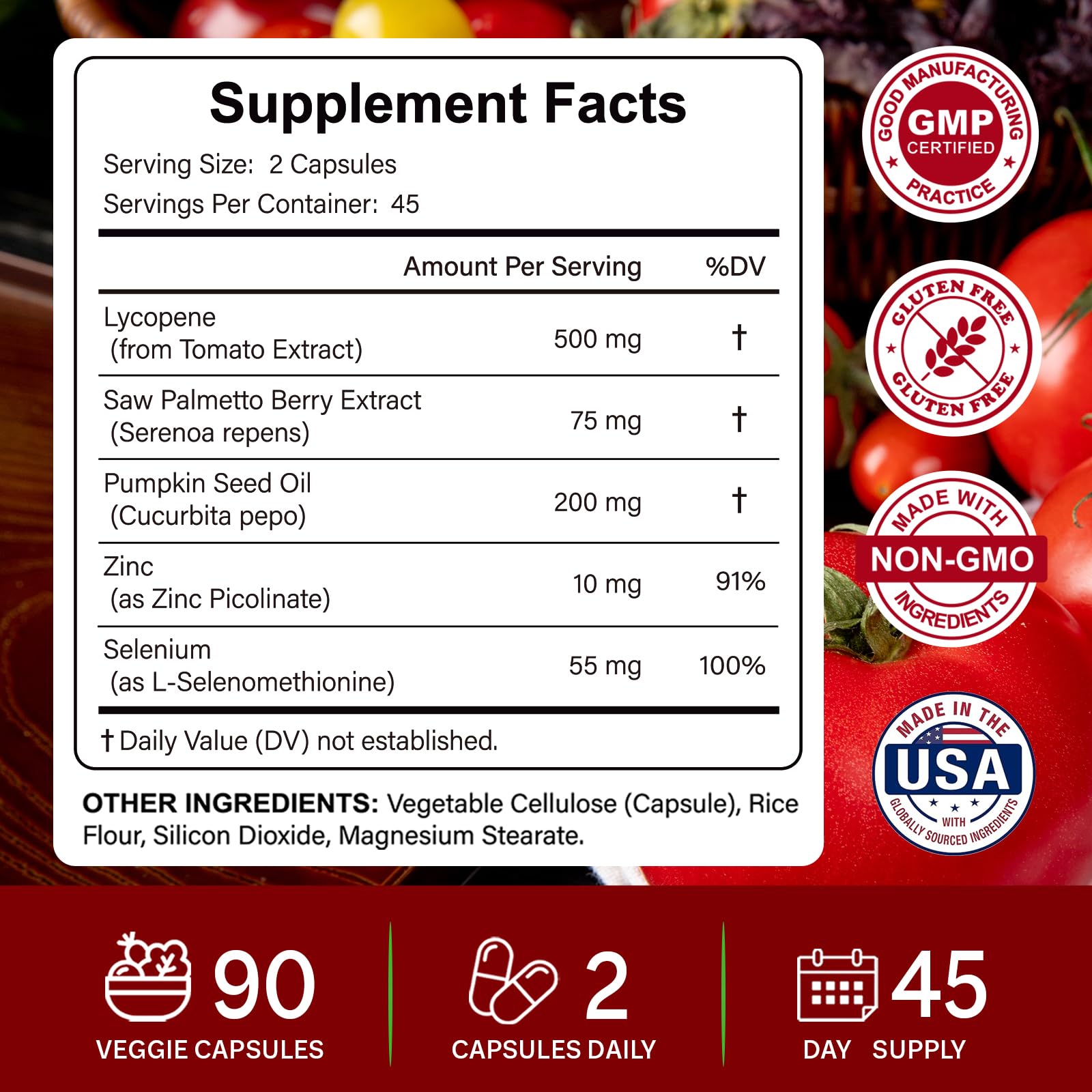 Your Nutritionist Lycopene Supplement 500MG lifestyle scene