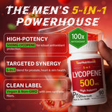Your Nutritionist Lycopene Supplement 500MG side view