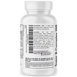 Youth & Tonic B-Complex Vitamins packaging details
