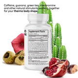 Youth & Tonic Blended Vitamin & Mineral Supplement bottle opened with capsules