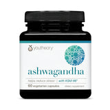 Youtheory Ashwagandha 1000mg supplement bottle front view