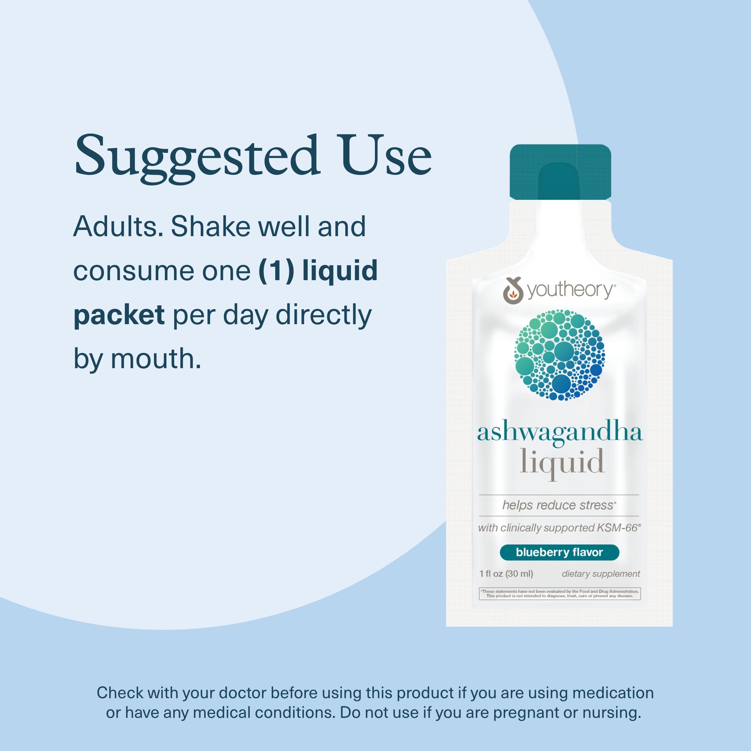 Youtheory Ashwagandha Liquid with fresh ingredients