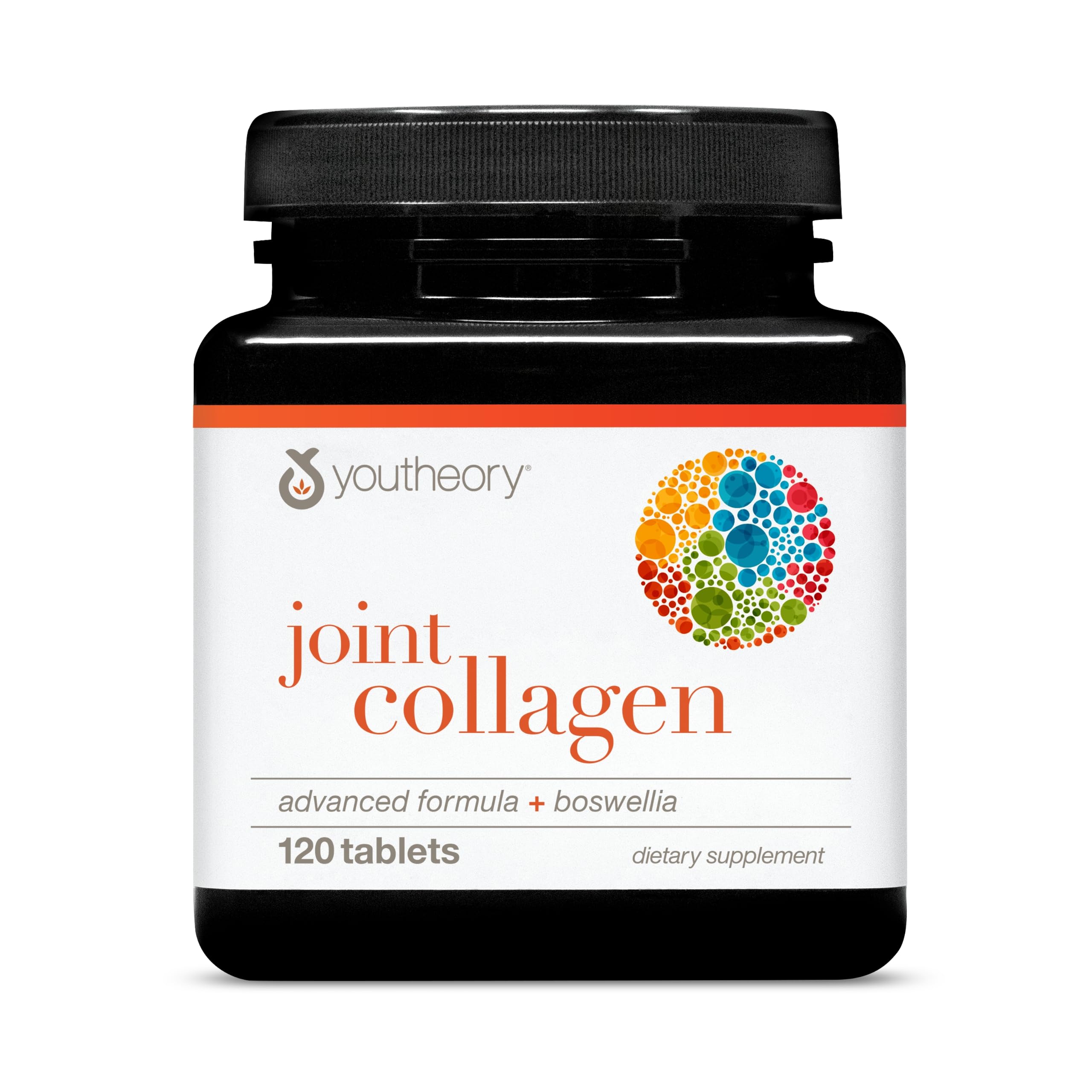 Youtheory Collagen Supplement front view with packaging